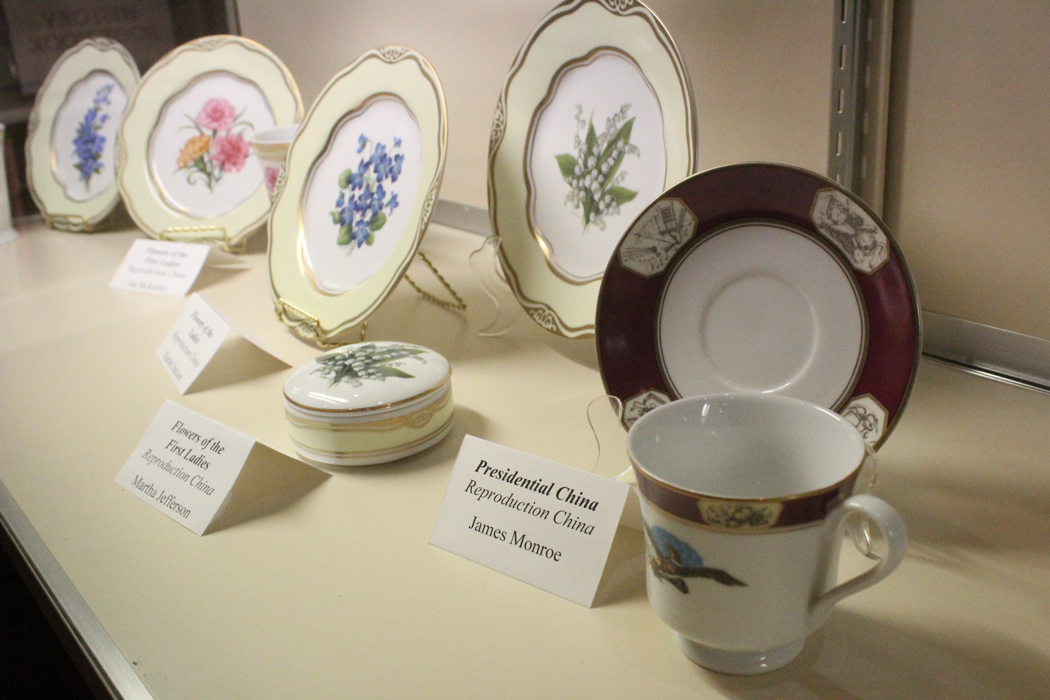 Sets of China sold at the Presidential Site